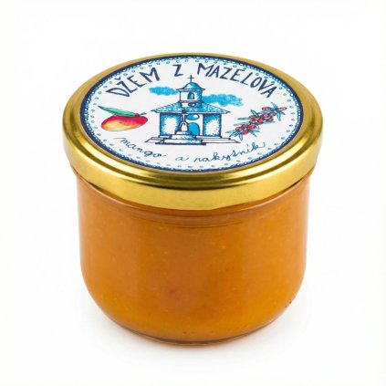 dzem z mazelova mango s rakytnikem