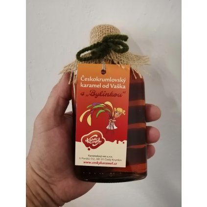 Karamel "s bylinkou" - jasmín
