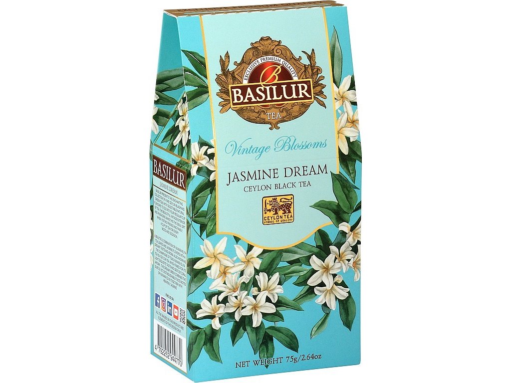 Basilur Vintage Blossoms Jasmine Dream papír 75g