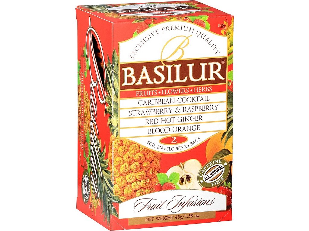 Basilur Fruit Infusions Assorted Volume II. přebal 25x1.8g