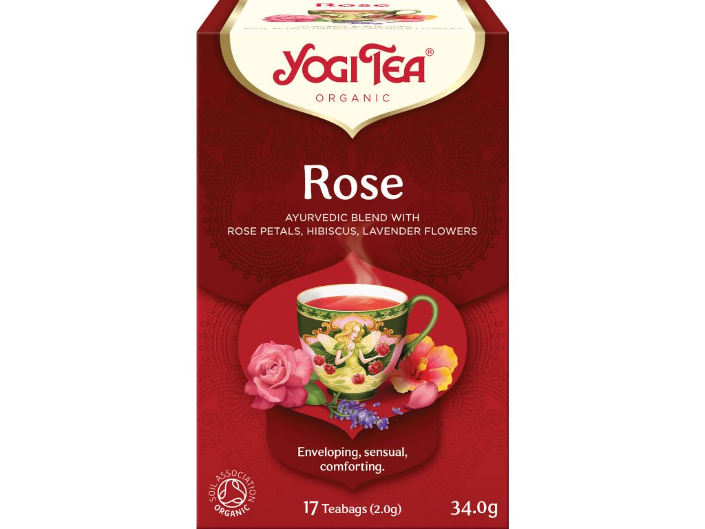 Yogi Tea BIO Růže 17 x 2 g