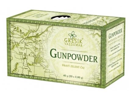 Grešík Gunpowder 20 x 2,0 g přebal