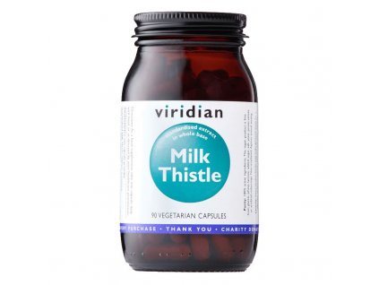 Viridian Milk Thistle 90 kapslí (Ostropestřec mariánský)