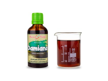 damiana pastala pavlovy bylinne kapky tinktura 50 ml
