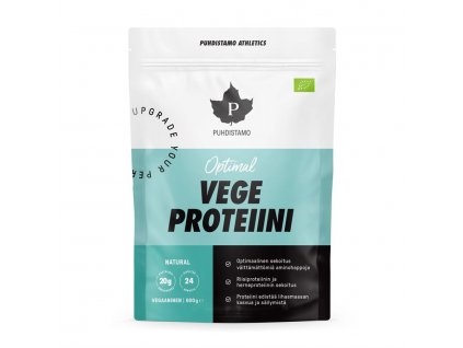 Puhdistamo Optimal Vegan Protein BIO 600g natural