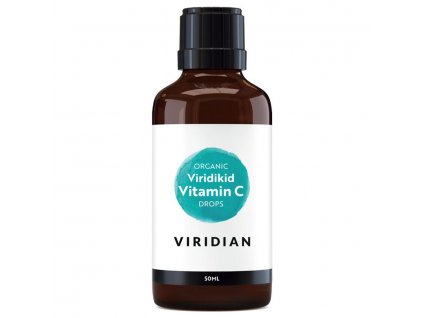 Viridian Viridikid Vitamin C drops 50ml Organic (Vitamín pro děti)