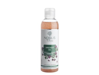 Nobilis Tilia Sprchový gel Geranium 200 ml (Objem 200 ml)