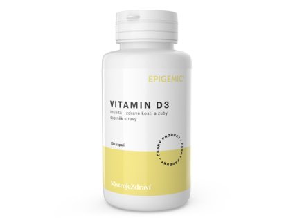 Epigemic® Vitamin D3 150 kapslí