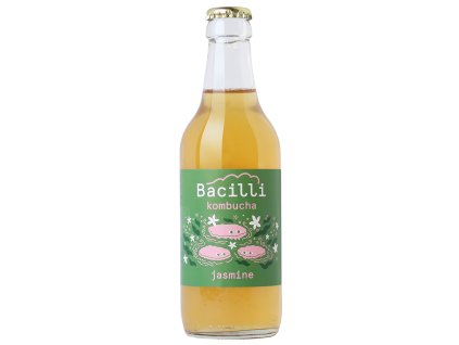 BIO kombucha Jasmín Bacilli 330 ml