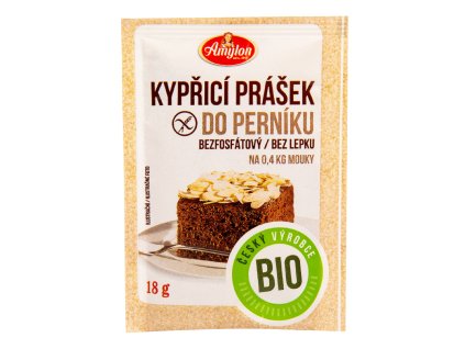 Amylon Prášek kypřicí do perníku bezlepkový 18 g BIO