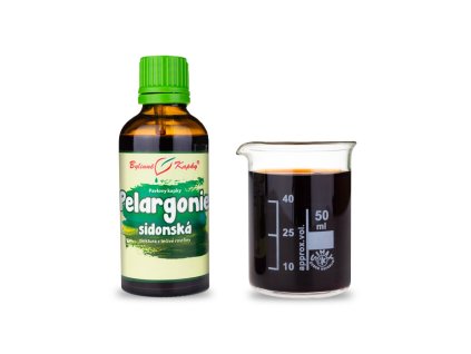 pelargonie sidonska pavlovy bylinne kapky tinktura 50 ml