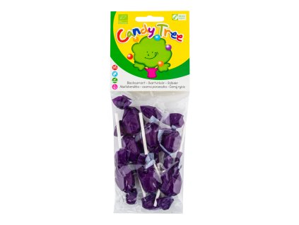 Candy Tree Lízátka s příchutí černý rybíz bezlepková 7x10 g BIO