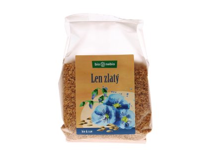 Bio Nebio Semínko lněné zlaté  300 g BIO