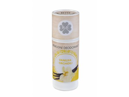 RaE Přírodní deodorant BIO bambucké máslo s vůní vanilky a orchideje 25 ml