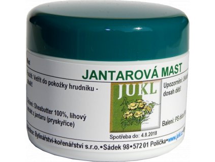 Bylinářství JUKL Jantarová mast