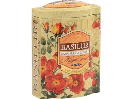 Basilur Magic Raspberry & Rosehip plech 100g