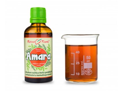 Bylinné kapky - Amara  (tinktura) 50 ml