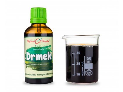 Bylinné kapky - Drmek (Vitex) - přírodní progesteron - tinktura pro ženy  (tinktura) 50 ml