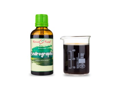 andrographis andrografis pravenka mekyn tcm pavlovy bylinne kapky tinktura 50 ml