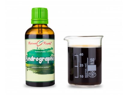 Bylinné kapky - Andrographis (andrografis - právenka - měkýn) (TCM)  (tinktura) 50 ml