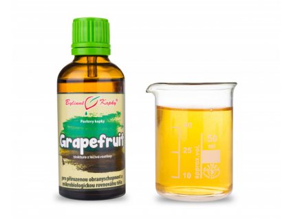 Bylinné kapky - Grapefruit (grep)  (tinktura) 50 ml