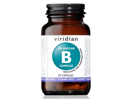 Viridian Co-enzyme B Complex 30kapslí