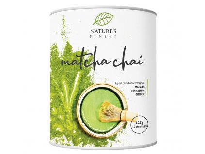 Nature's Finest Matcha Chai BIO 125g (Matcha čaj Bio)