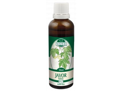 Naděje - Mgr.Podhorná Javor babyka - tinktura z pupenů 50ml