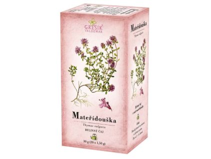 Grešík Mateřídouška bylinný porcovaný čaj 30 g
