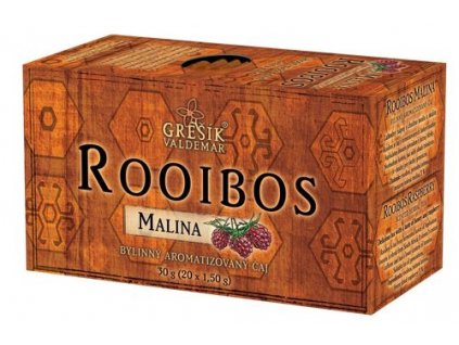 Grešík Rooibos Malina 20 x 1,5 g přebal