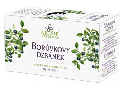 Grešík Borůvkový džbánek 20 x 2,0 g přebal