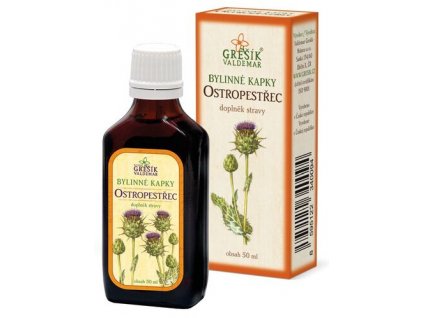 Grešík Ostropestřec kapky 50 ml