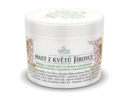 Valdemar Grešík - Natura Mast z květů jírovce 50 ml