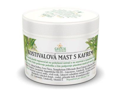 Grešík Kostivalová mast s kafrem 50 ml