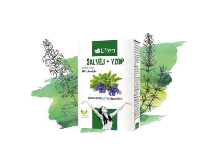 Liftea Šalvěj + yzop 30 tob.