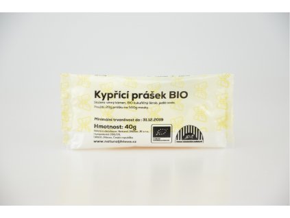 Natural Jihlava Kypřící prášek bez fosfátu BIO - 40g