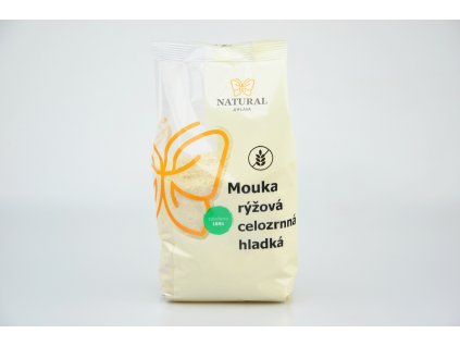Natural Jihlava Mouka rýžová celozrnná hladká - 500g