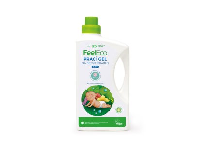 Feel Eco Prací gel na dětské prádlo - vegan 1500ml