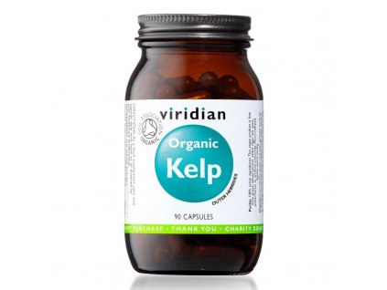 Viridian Kelp 90 kapslí Organic (Zdroj jódu)
