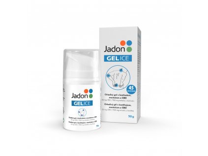 Jadon Gel ice chladivý gel s kostivalem mentolem a cbd 50g