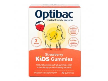 Optibac KIDS Gummies (Želé s probiotiky pro děti) 30 75g