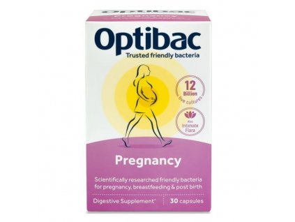 Optibac Pregnancy (Probiotika v těhotenství) 30 kapslí