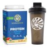 Sunwarrior Protein Blend BIO 750g vanilka (Hrachový, konopný a goji) + Shaker 700 ml ZDARMA