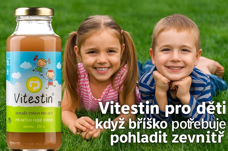 Vitestin pro děti – když bříško potřebuje pohladit zevnitř