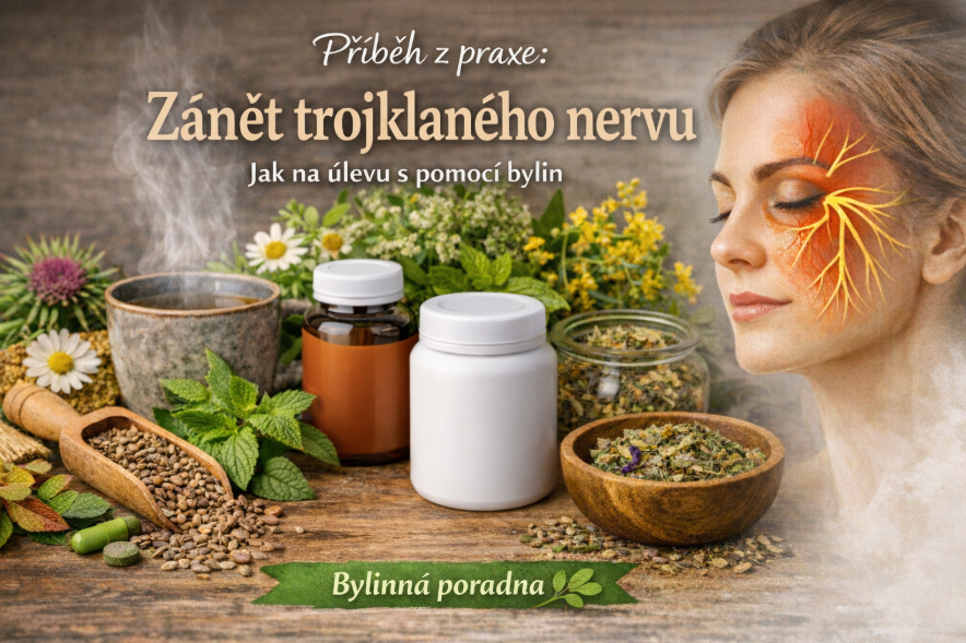 Příběh z bylinné poradny: Když bolest trojklaného nervu neustupuje