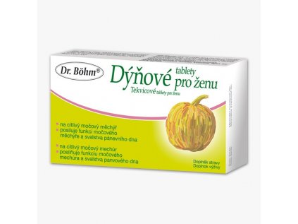 Dr. Bohm Dýňové tablety pro ženy 30tbl