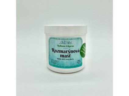 Rozmarýnová mast originální receptura paní Kamenické (klouby, páteř, svaly, šlachy) 220g