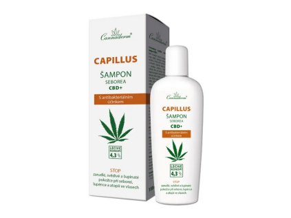 Screenshot 2025 07 08 at 09 55 28 Cannaderm Capillus seborea šampon CBD 150 ml Alphega.cz