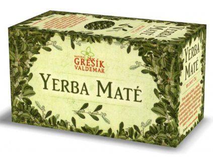 Grešík Čaj Yerba maté sáčky n.s. 20 x 1,5g