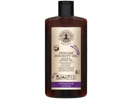 8596048012119 Natava Natural Shower Gel Lavender 250ml